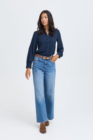 B Young Faduma Shirt Navy