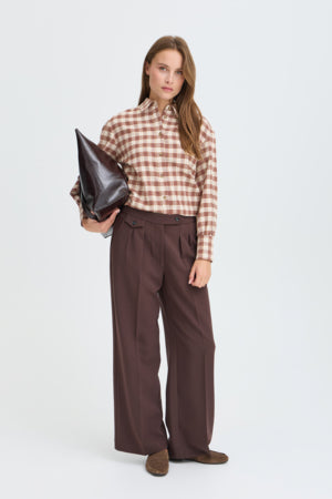 B Young Ipan SCheck Shirt