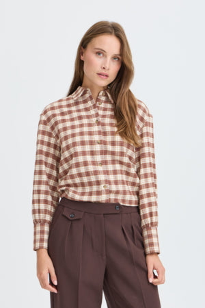 B Young Ipan SCheck Shirt