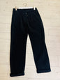 Magic Cord Trousers Black Size 1
