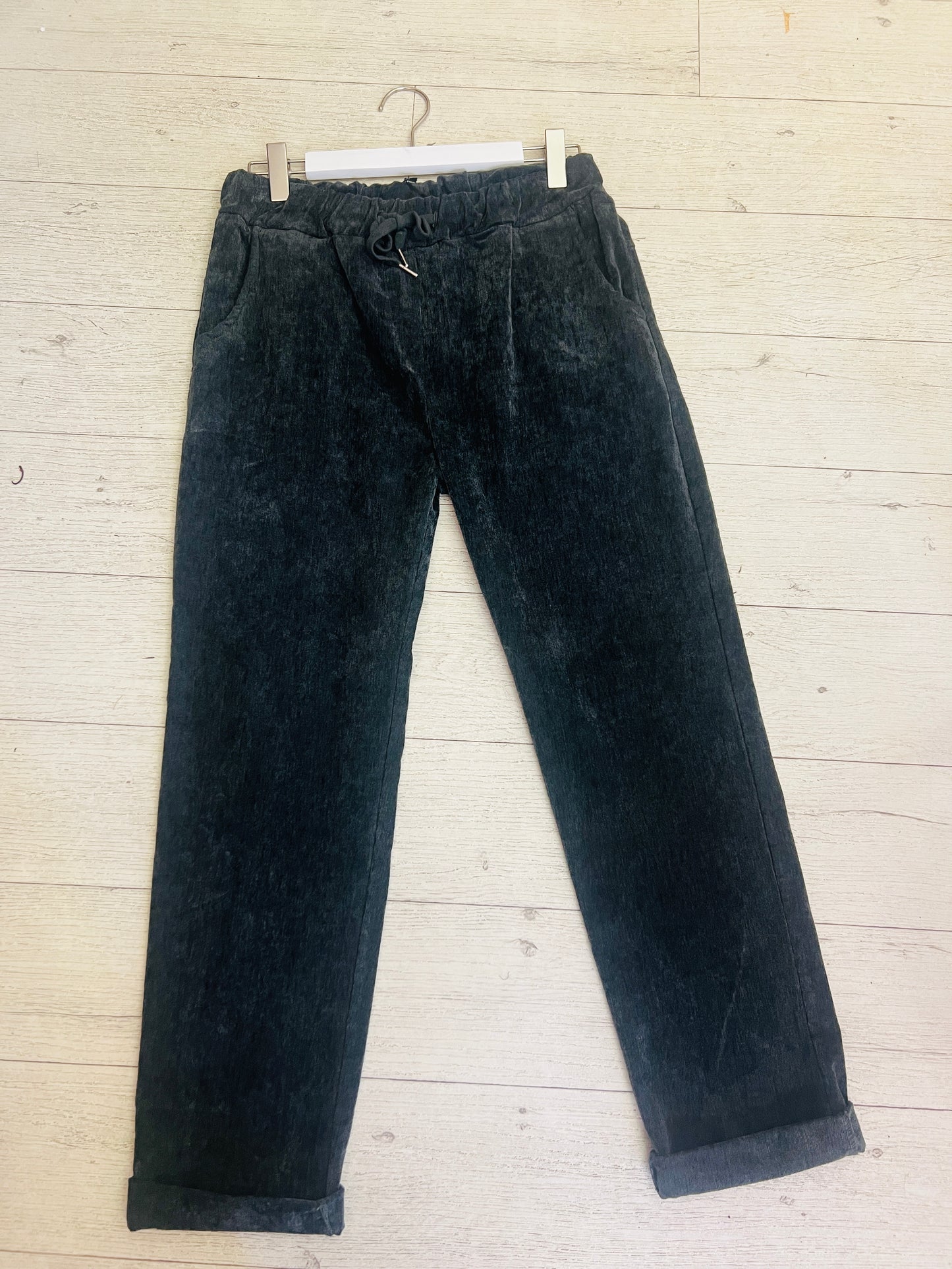 Magic Cord Trousers Grey Size 1