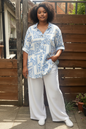 Dani Lightweight Shirt Sky Blue
