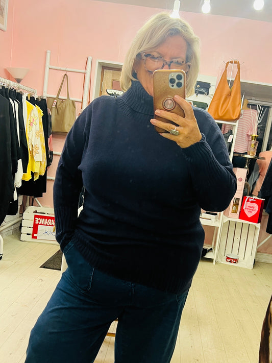 Chelsea Polo Lightweight knit Navy