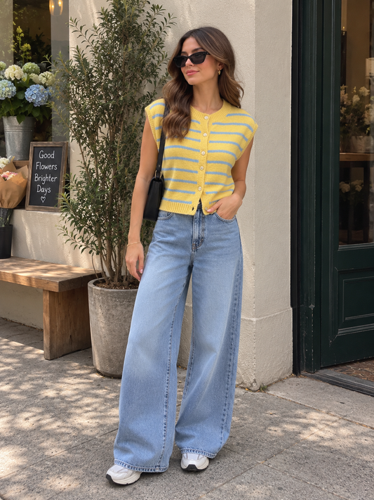Clara Knit Lemon Cardi