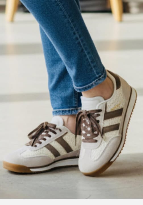 Alexa Trainer Cream/Brown