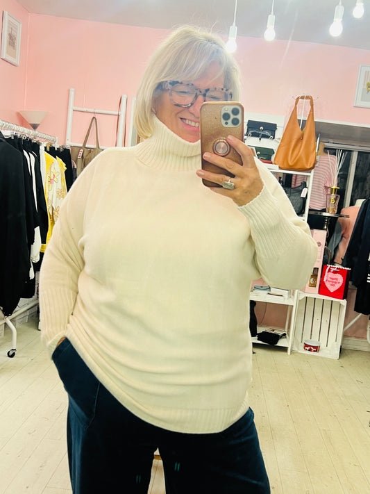 Chelsea Polo Lightweight knit Cream