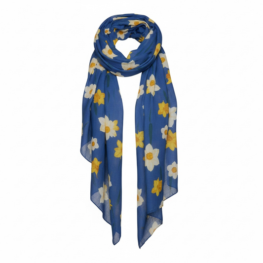 Daffodil Scarf Blue