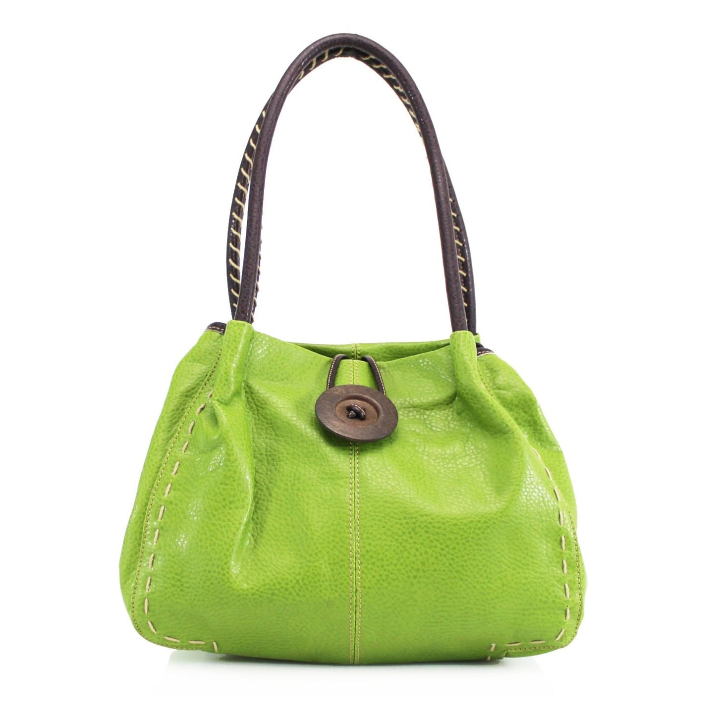 Button Bag Green