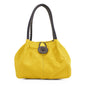 Button Bag  Mustard