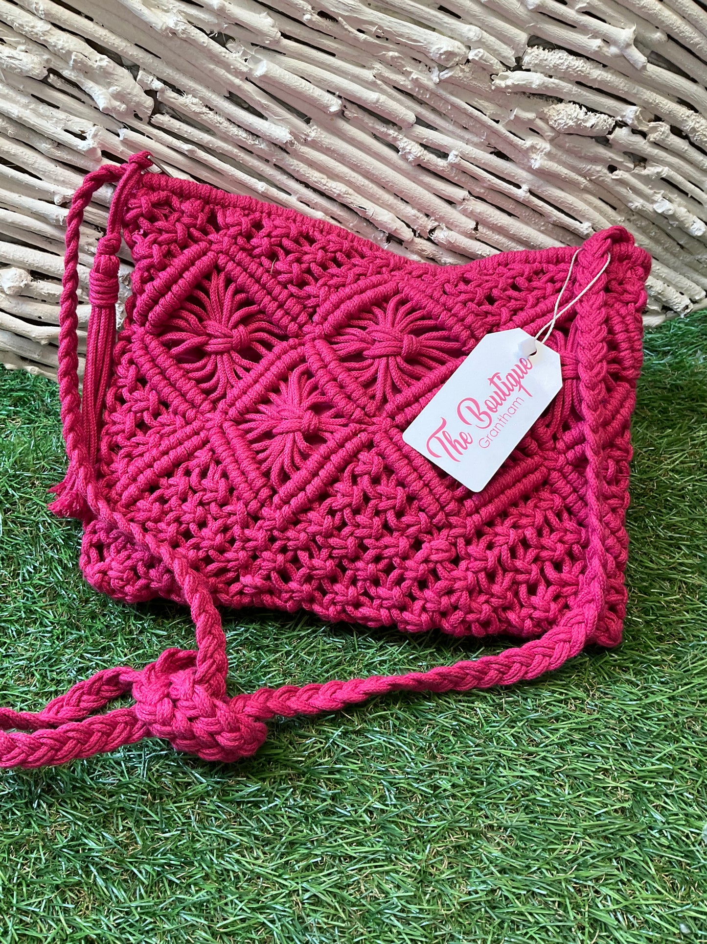 Cord Over Body Summer Bag Assorted Colours