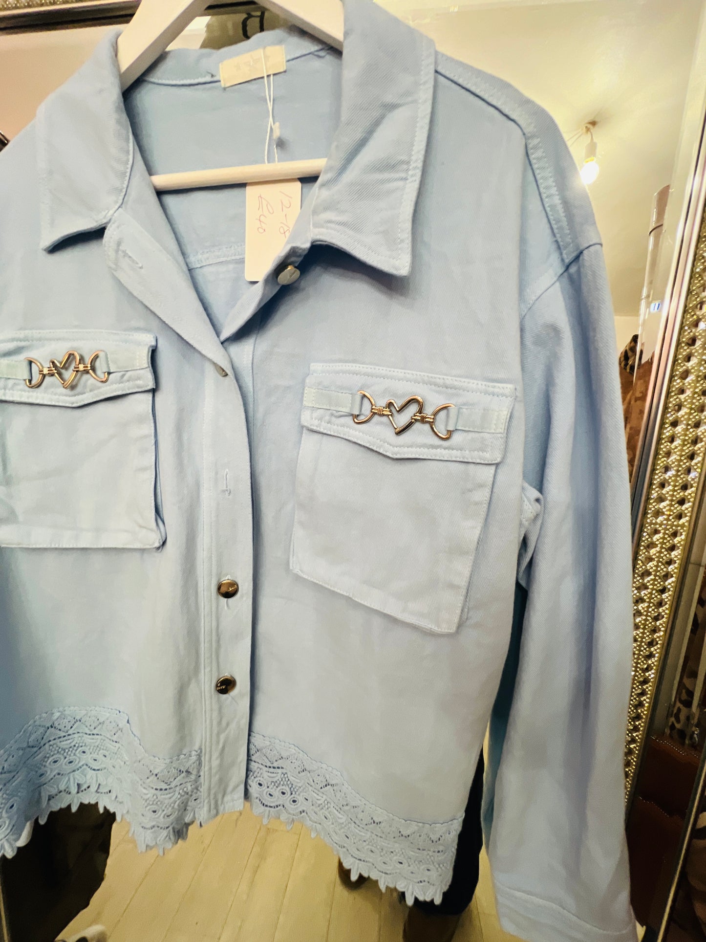 Zoe Denim Jacket Asstd Colurs