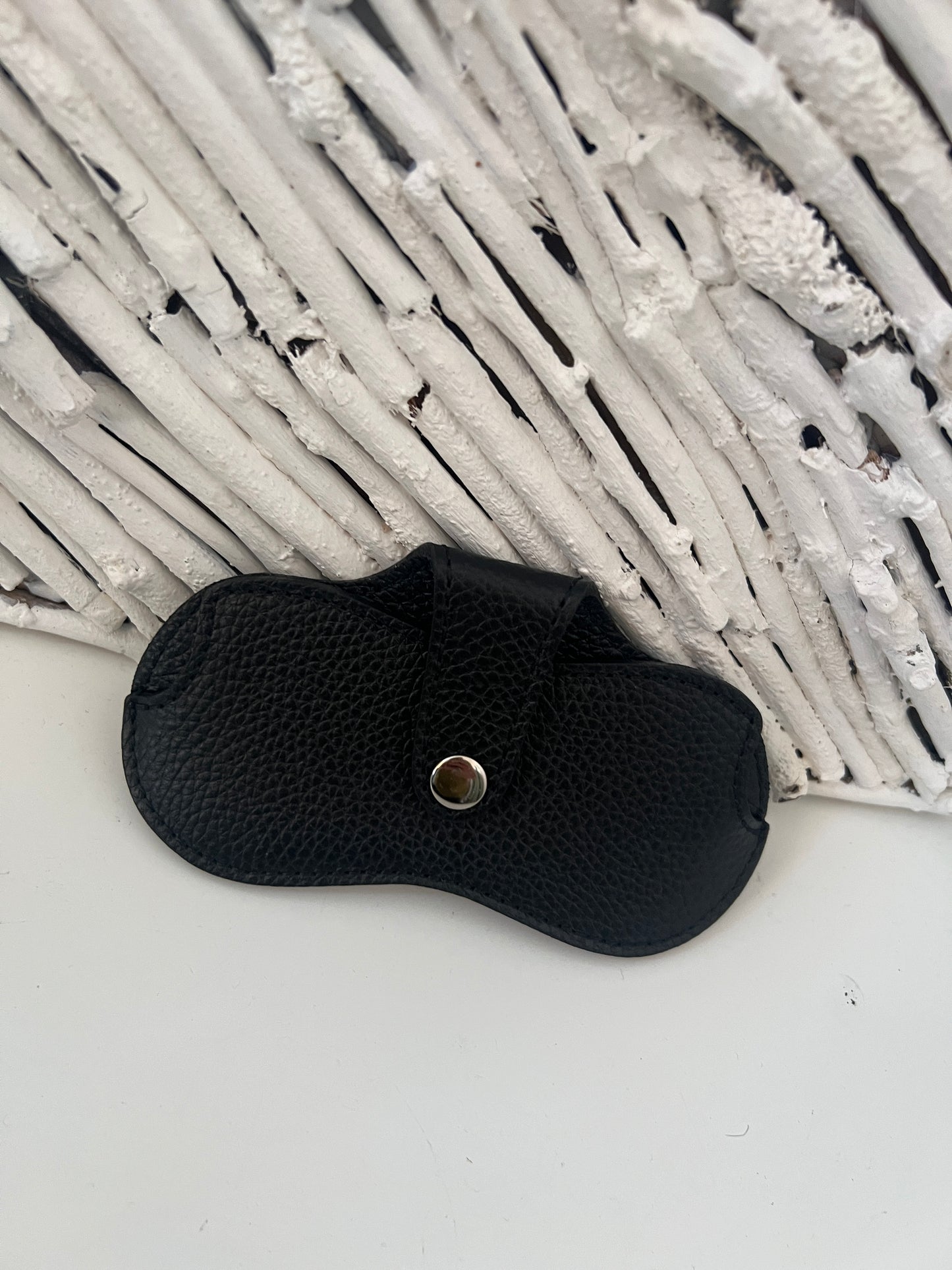 Leather Glass Case Assorted Colours