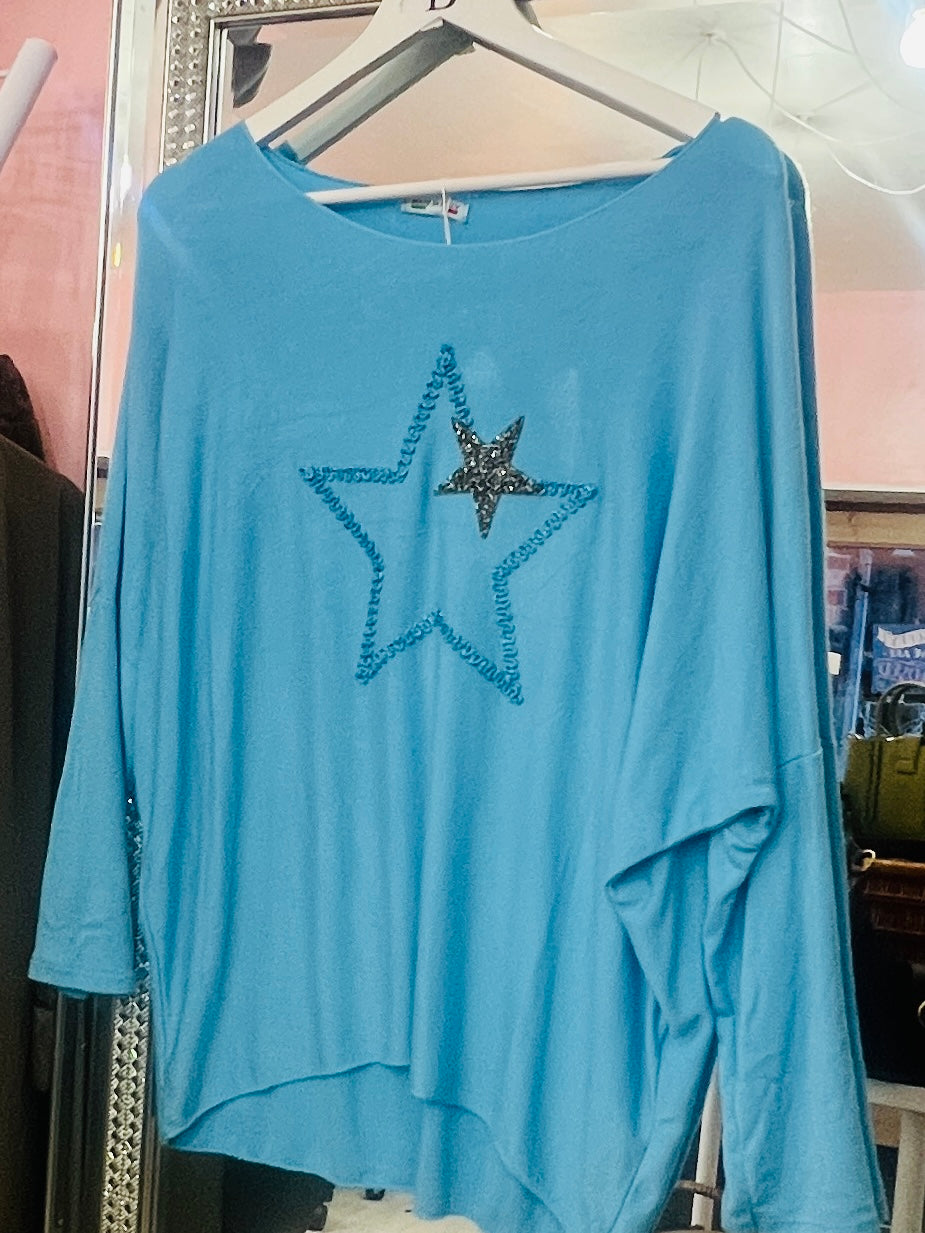 Star Basic Top Blue