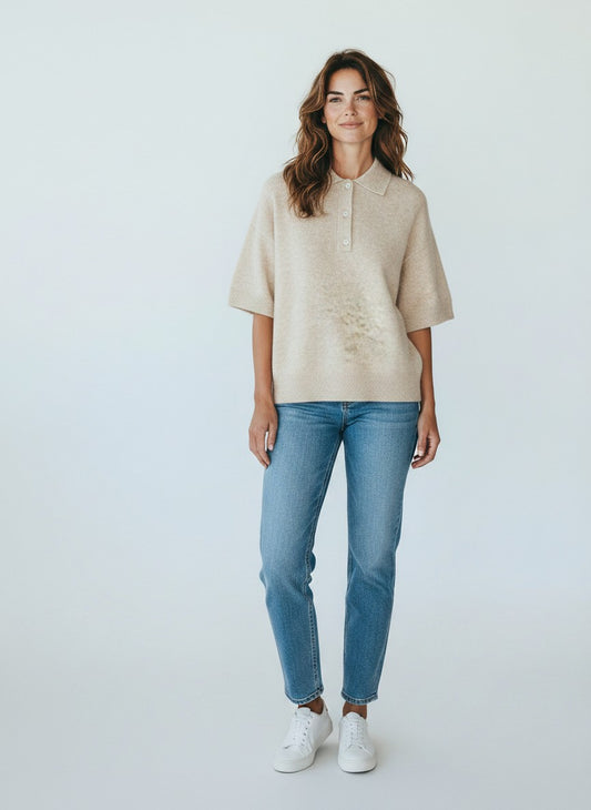Fransa Suzette Light knit Natural