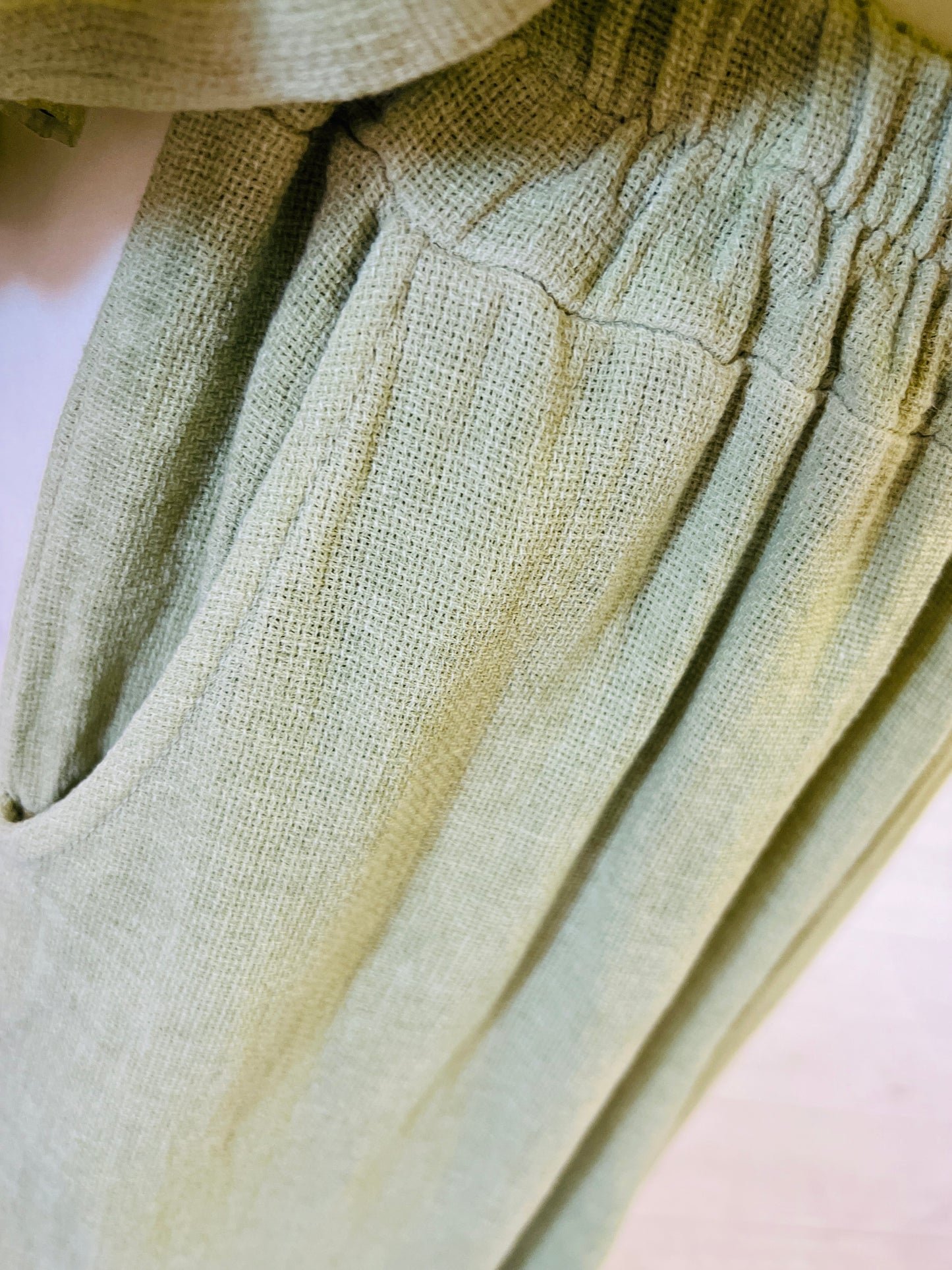 Arizona Collection Cheesecloth Bottom Lime