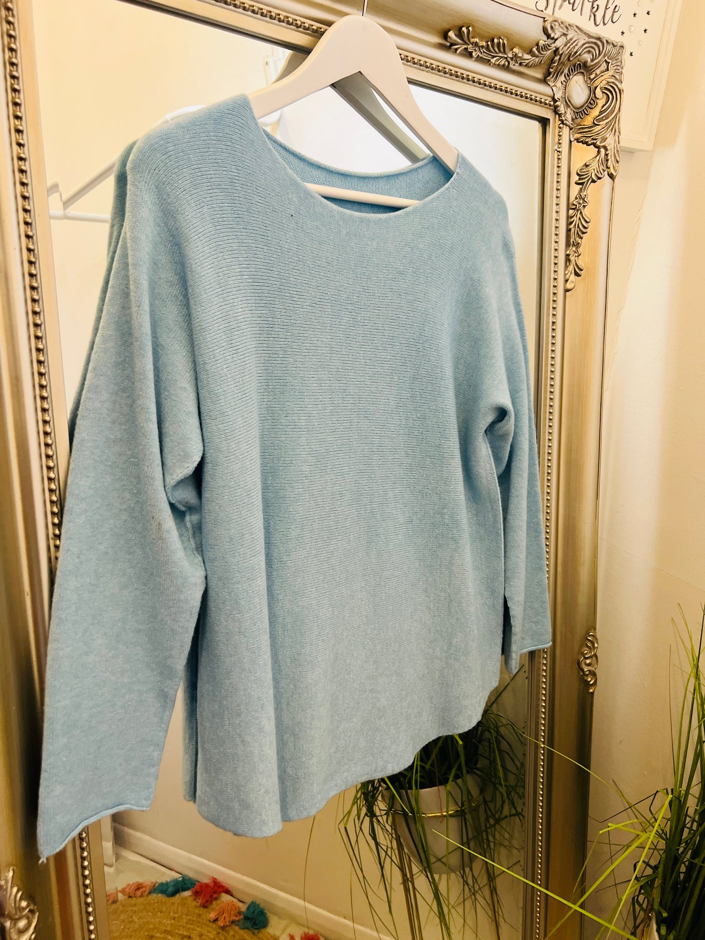 Celia Light knit Jumper Light Blue