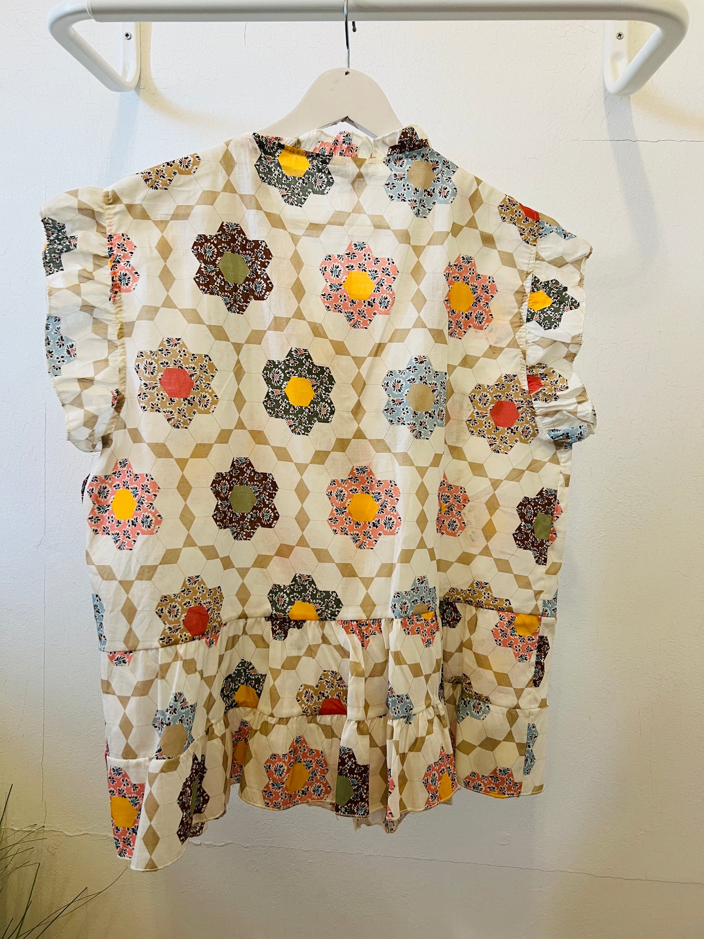 Deana Frill Bottom Blouse