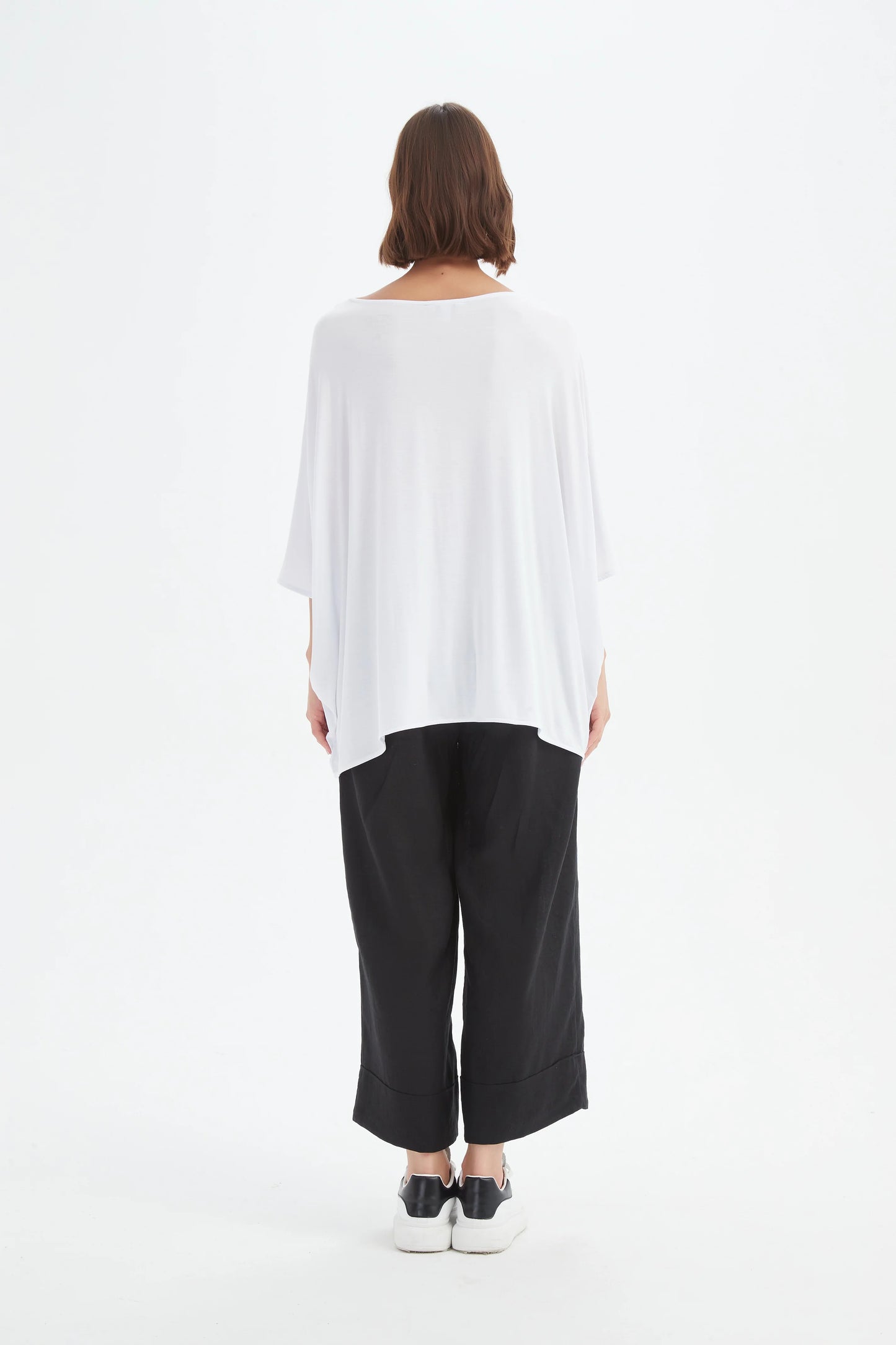 Tirelli Oversized Boxy Tee French  White