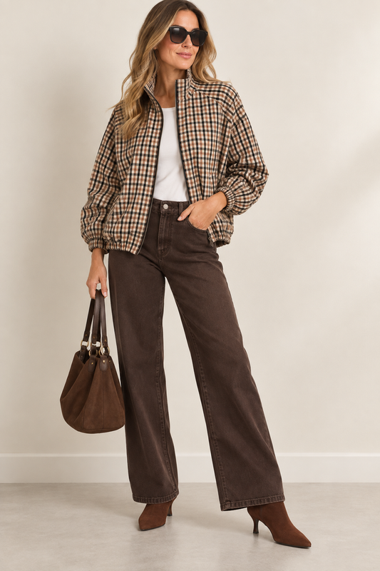 Nadia Check Jacket