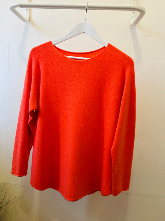 Celia Light knit Jumper Coral