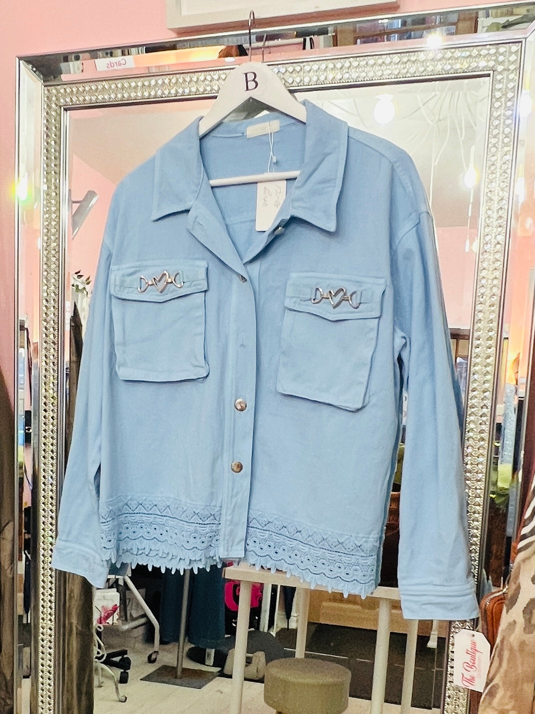 Zoe Denim Jacket Asstd Colurs