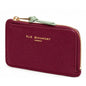 Eli Beaumont Leather Coin Card holder Wine/ Mint