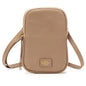 Eli Beaumont Premium  Leather Phone Bag Mink