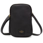 Eli Beaumont Premium  Leather Phone Bag Black