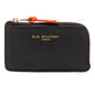 Eli Beaumont LeatherCoin Card holder Black/Orange