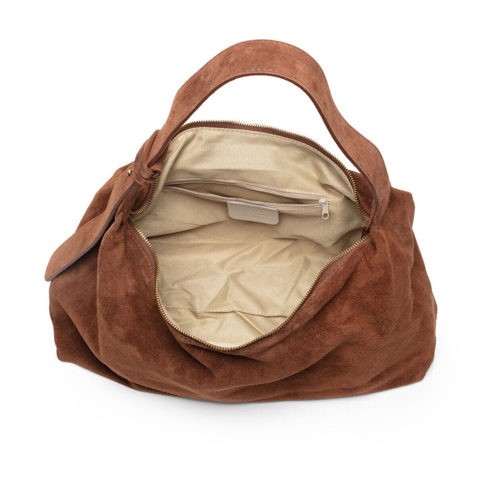 Eli Beaumont Slouch Bag Mid Brown