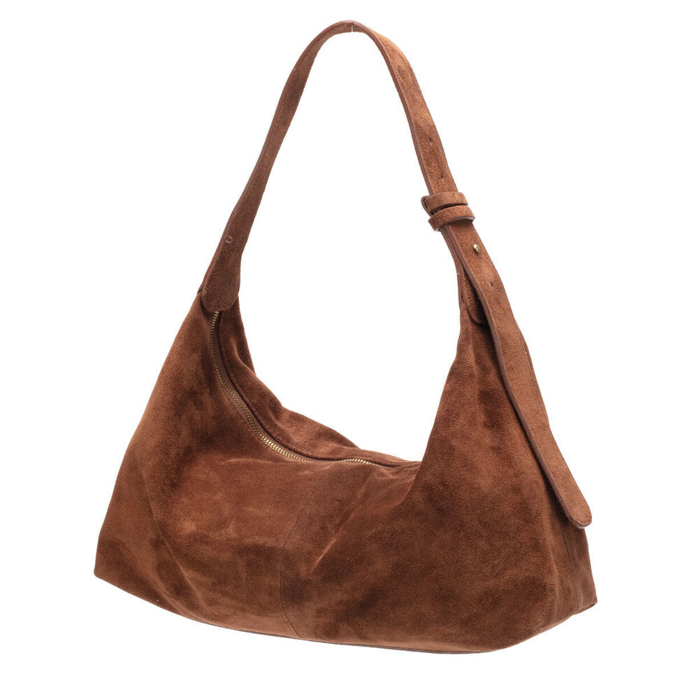 Eli Beaumont Slouch Bag Mid Brown