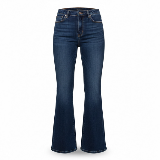 Boot Cut Jeans Dark Denim