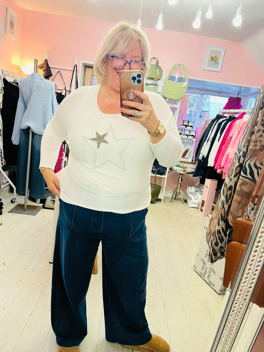 Star Basic Top White