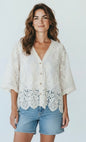 Crochet Cardigan Cream