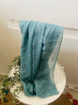 Bee & Dragonfly Print Scarf Green