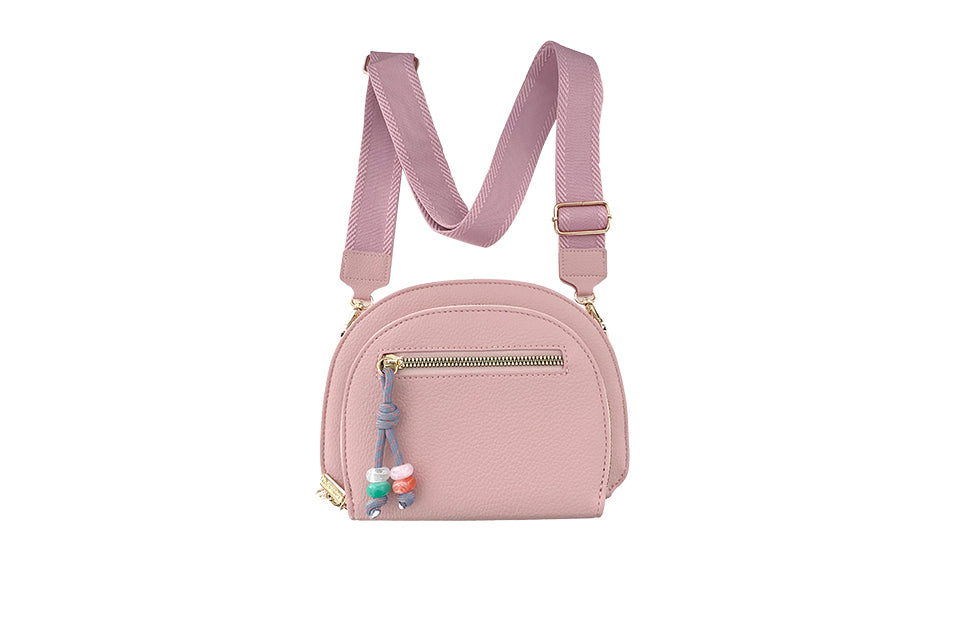 Carla Curve Messenger Bag Asstd Colours