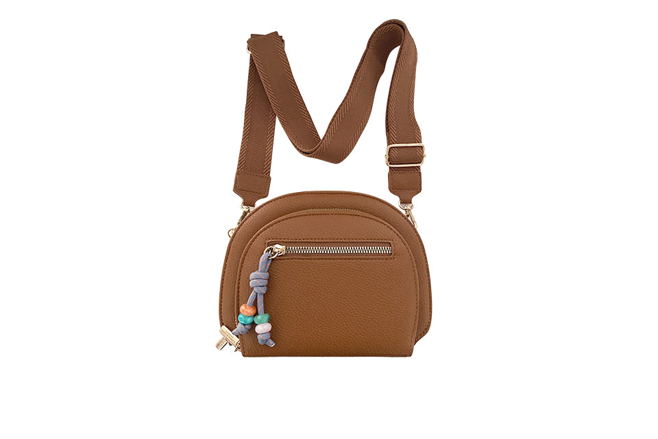 Carla Curve Messenger Bag Asstd Colours