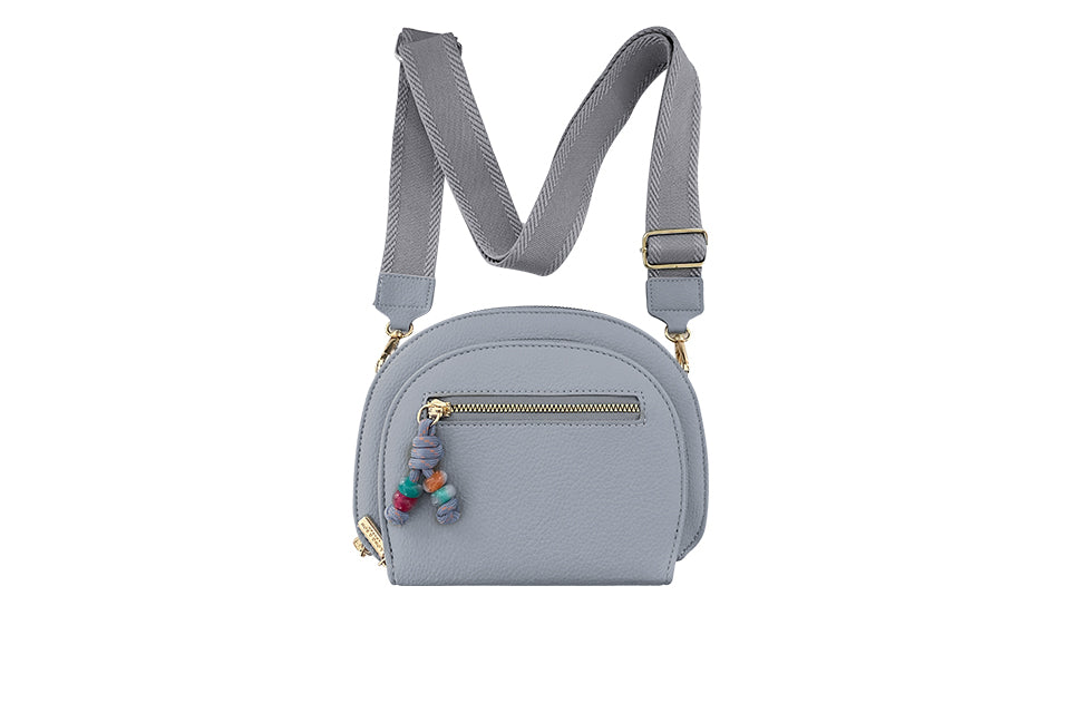 Carla Curve Messenger Bag Asstd Colours