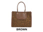 Leopard Brown Handbag Brown