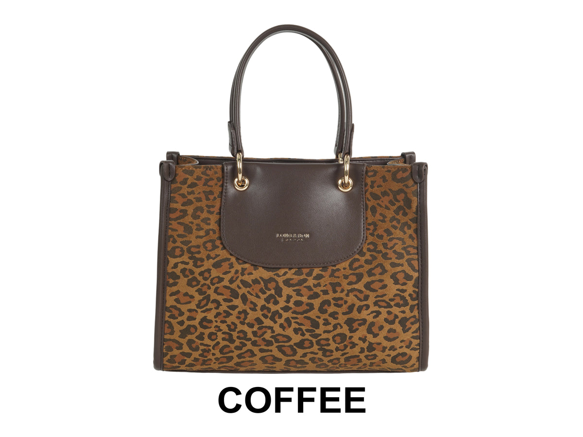 Leopard Brown Handbag Coffee