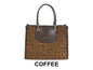 Leopard Brown Handbag Coffee