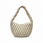 Veronica Quilted Shoulder Bag  Cream