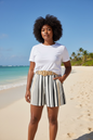 Stripe Shorts Black