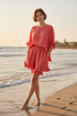 Dakota Frill Shorts Coral