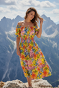 Midi Magic Dress Yellow