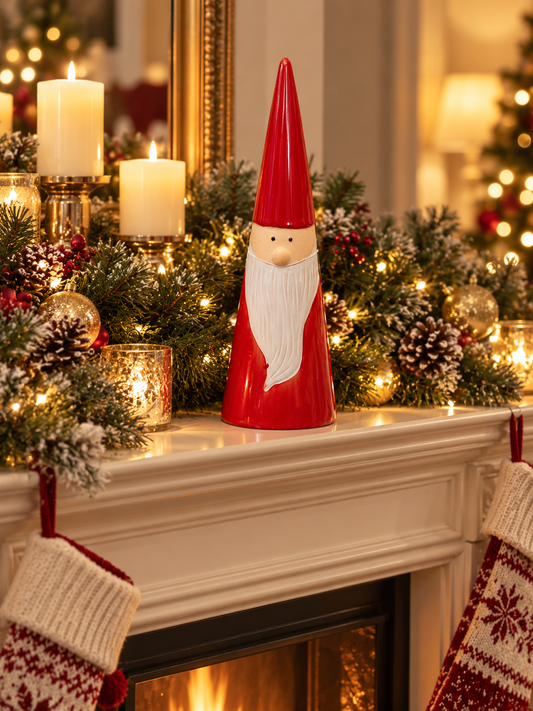 Gonk Santa Tall Ornament 17.5cm