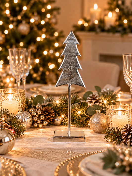 Silver Tree Ornament 46cm