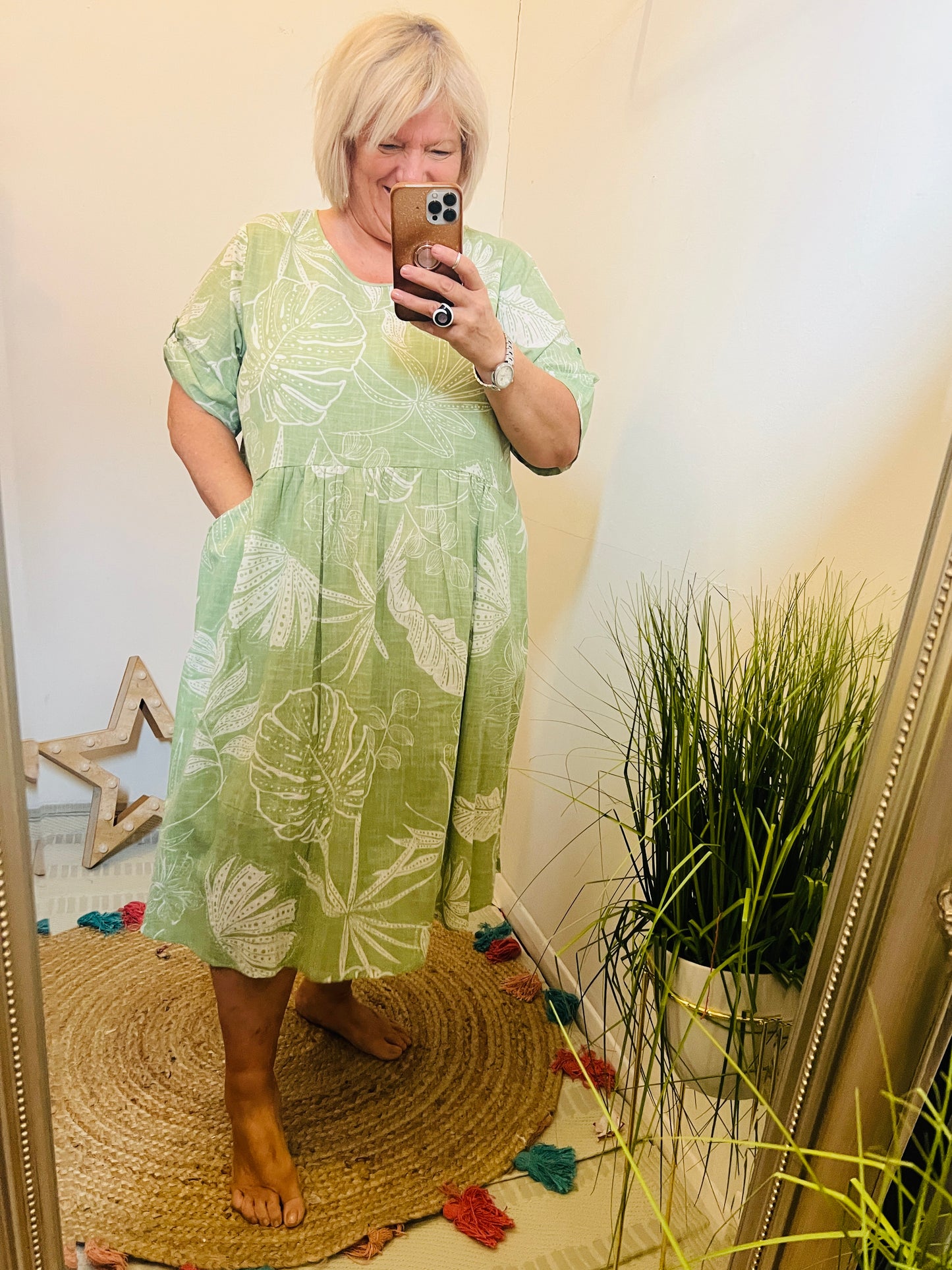 One Summer Yvonne Light Green