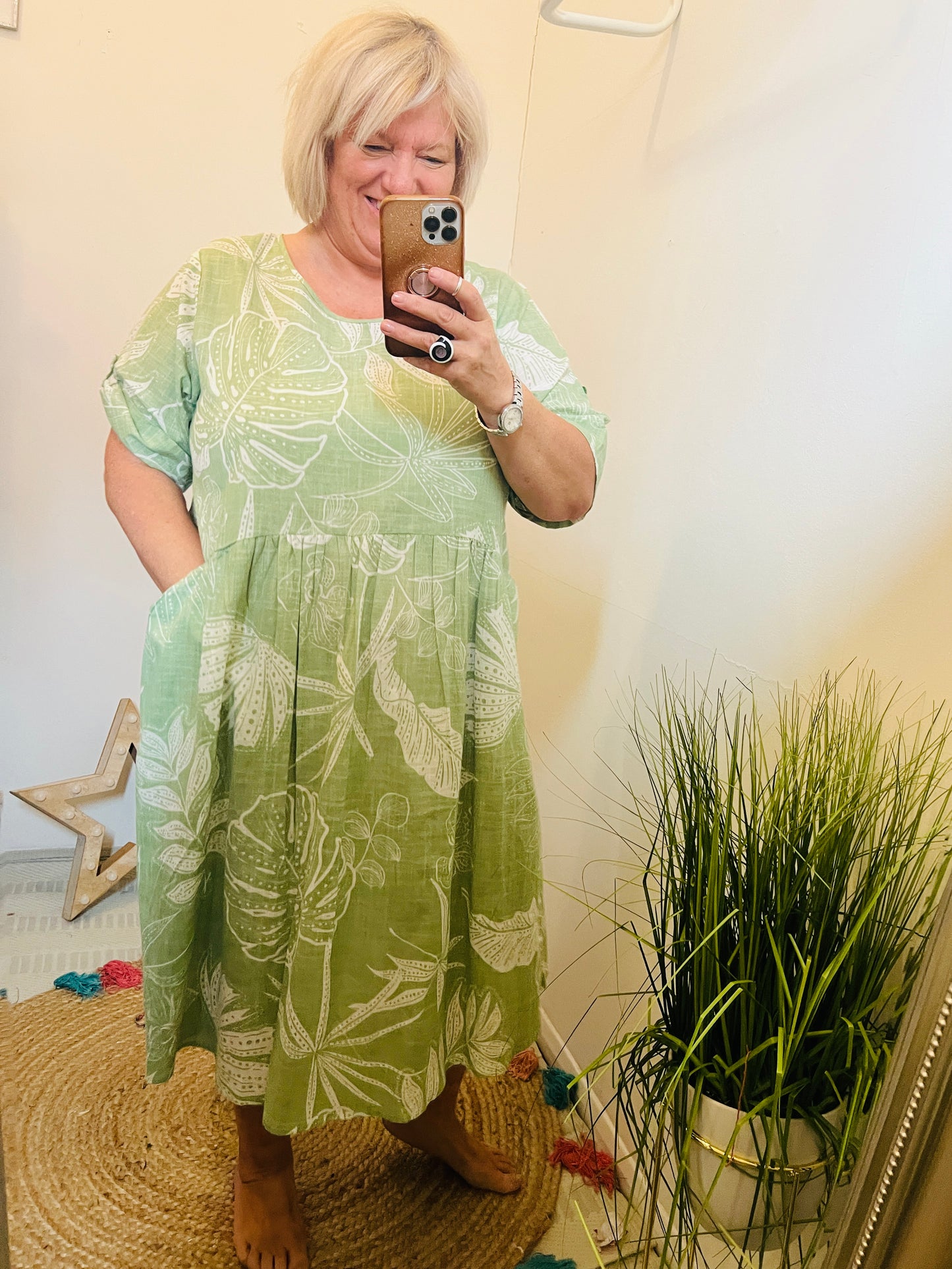 One Summer Yvonne Light Green