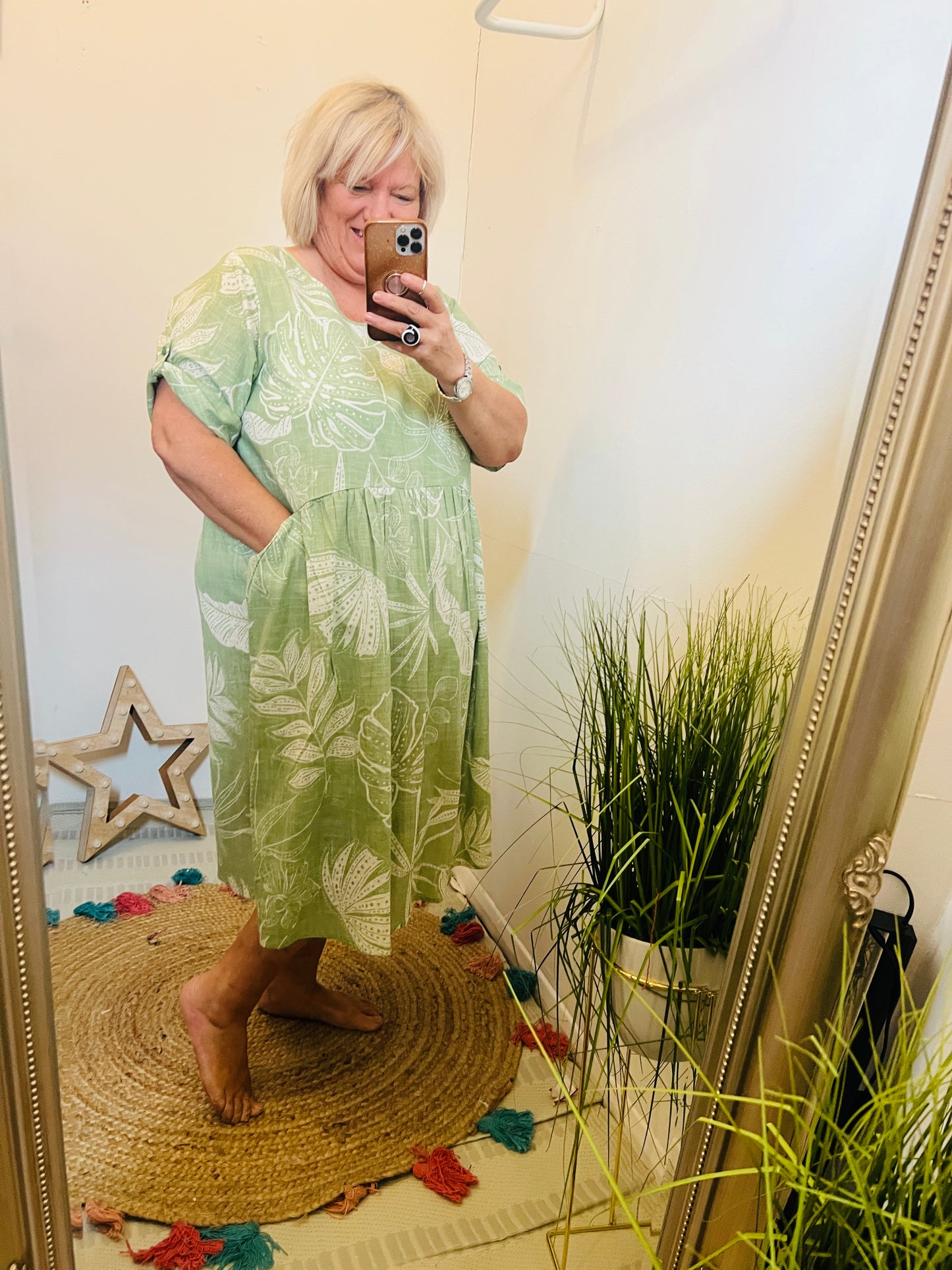 One Summer Yvonne Light Green